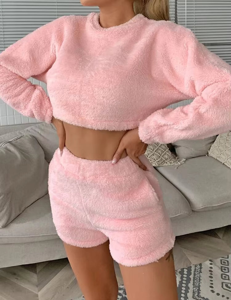 Casual Plush Lounge Set