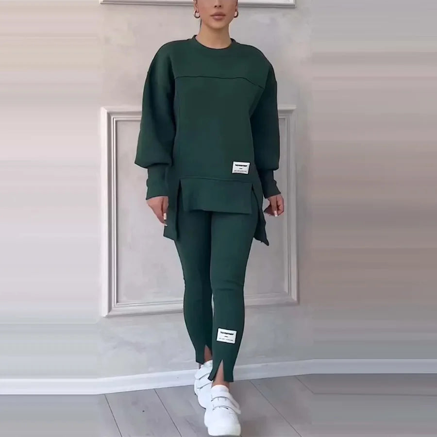 Round Neck Lounge Set