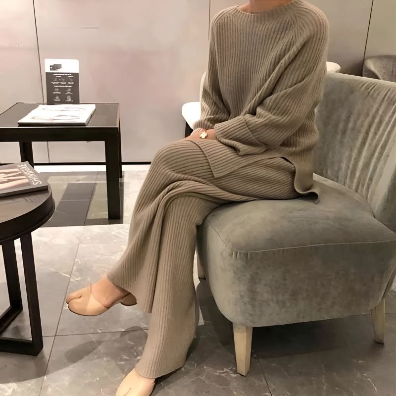 Soft Knitted Lounge Set