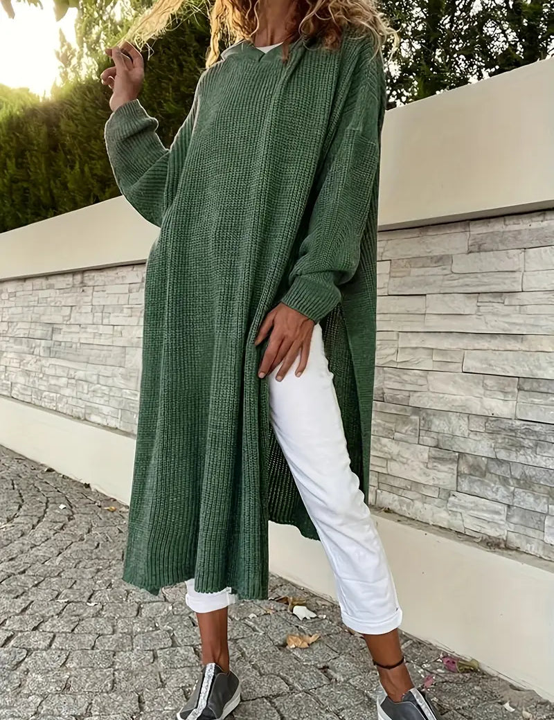 Hooded Sweater Dress