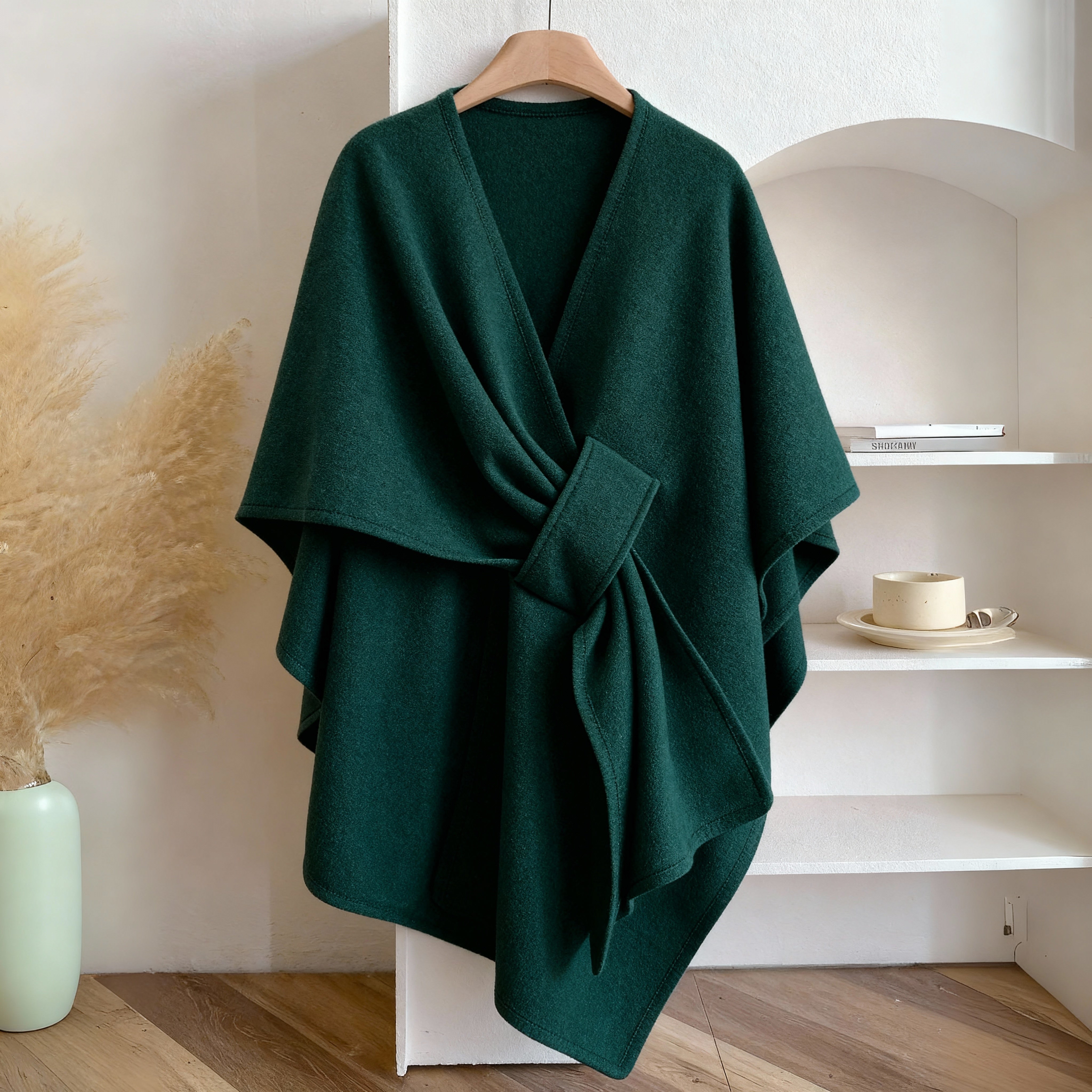 The Fleece Drape Shawl