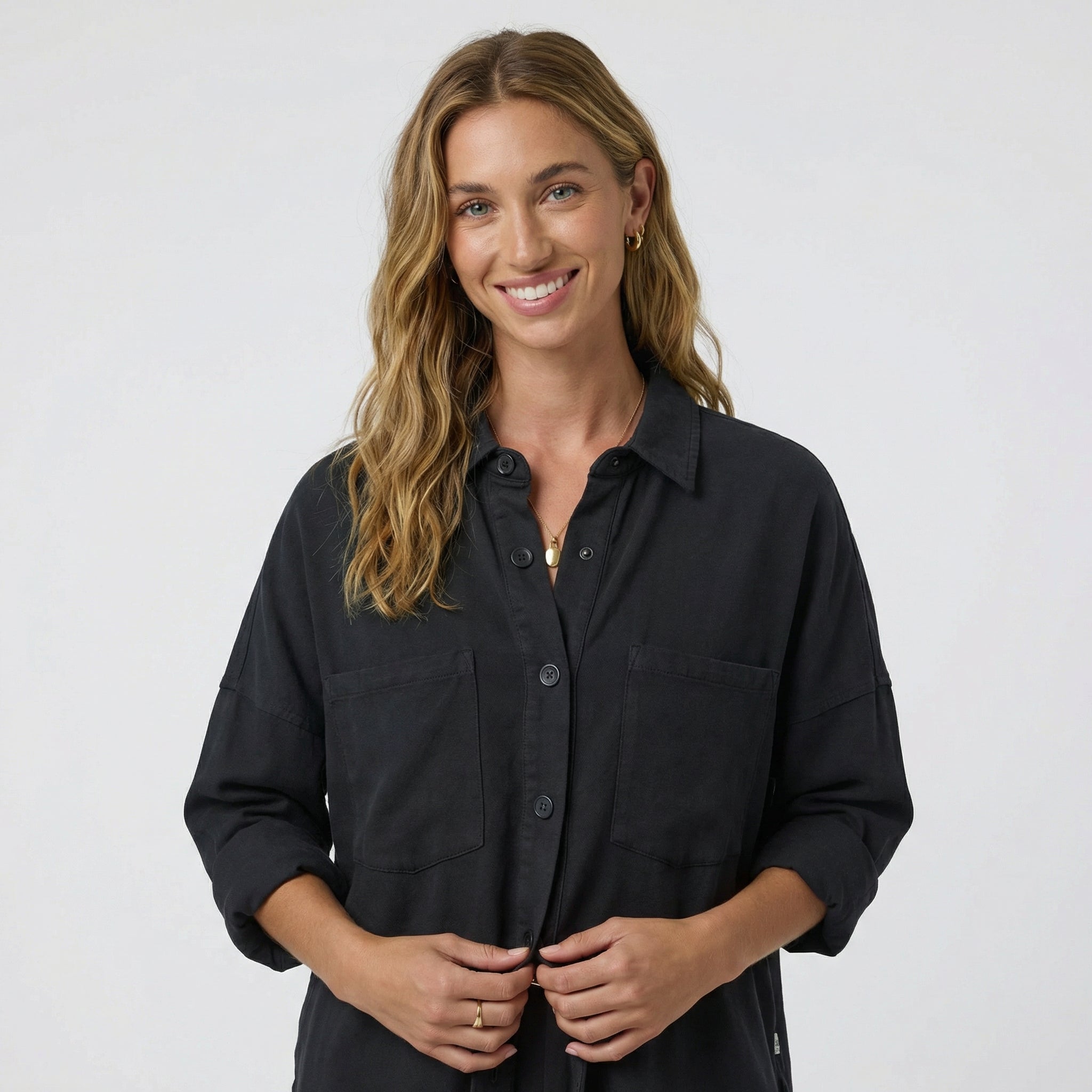 Oversized Button Down Shirt