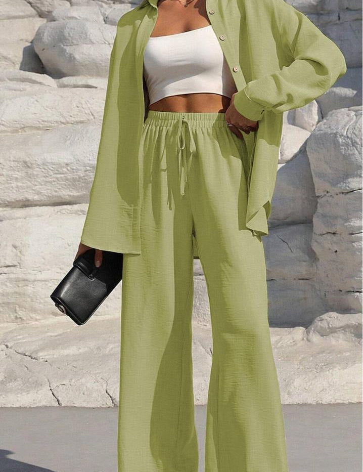 Casual Ribbed Lounge Set